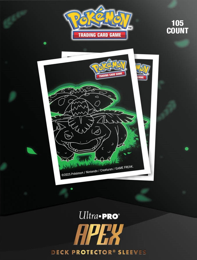 UP D-Pro Apex Pokemon Neon Kanto Venusaur 105ct