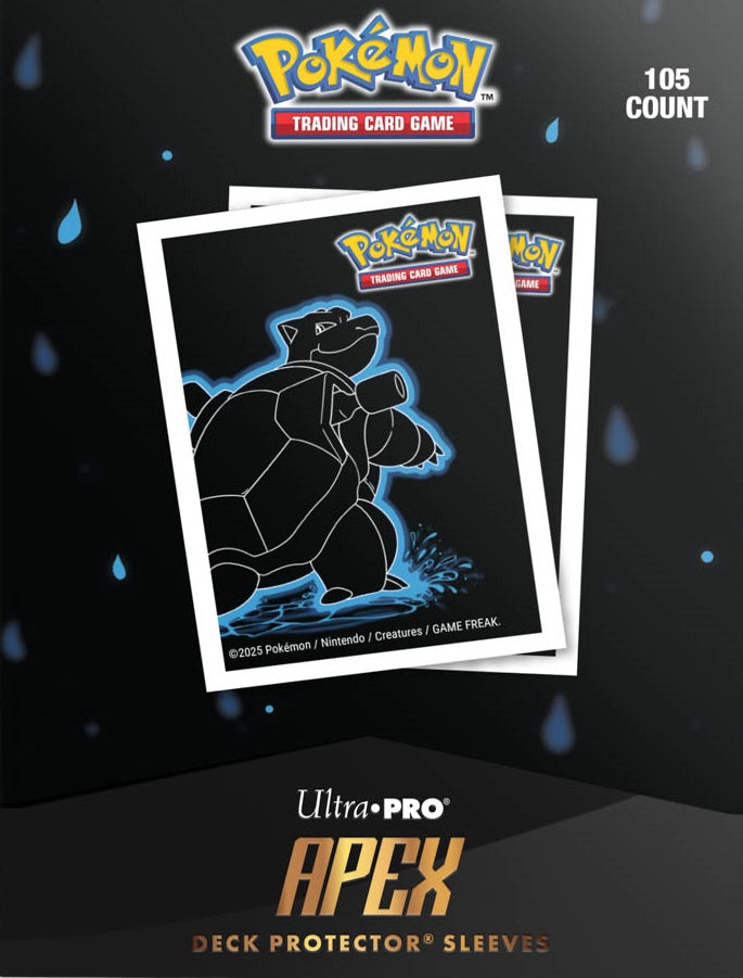 UP D-Pro Apex Pokemon Neon Kanto Blastoise 105ct