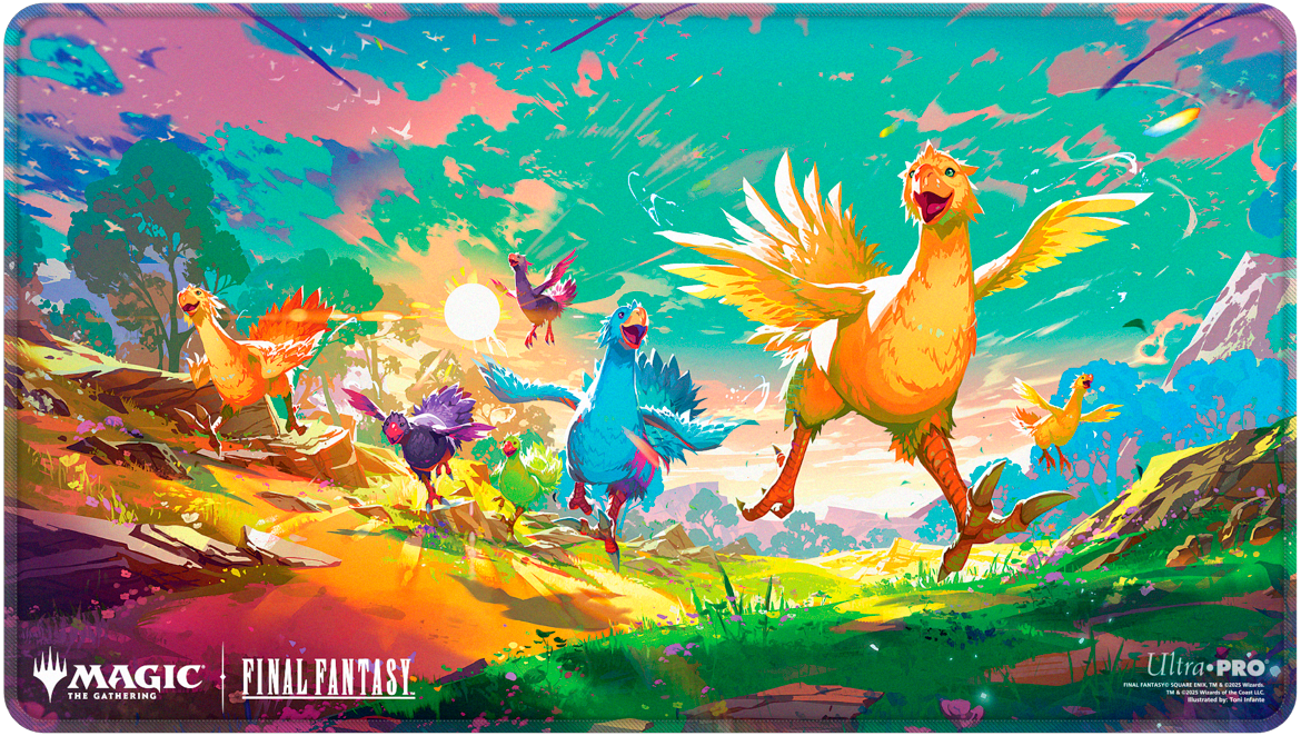UP Playmat MTG Final Fantasy Holofoil