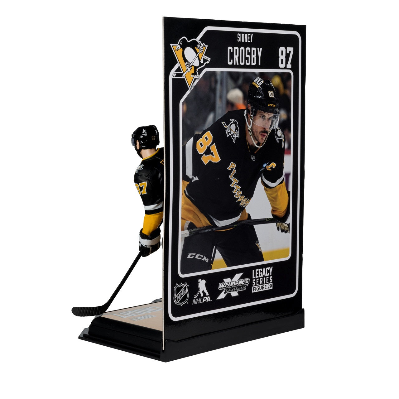 Sidney Crosby (Pittsburgh Penguins) New Jersey NHL 7 Inches Figure McFarlane's SportsPicks