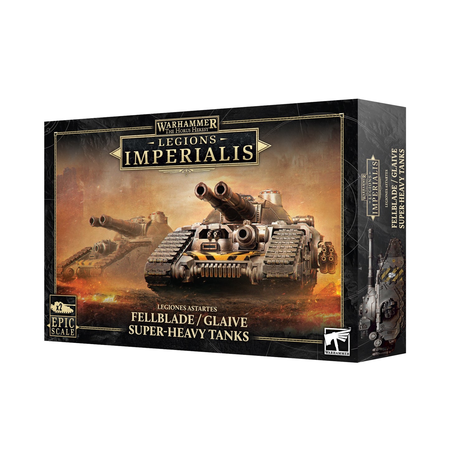 Legions Imperialis Fellblade / Glaive Super-Heavy Tanks