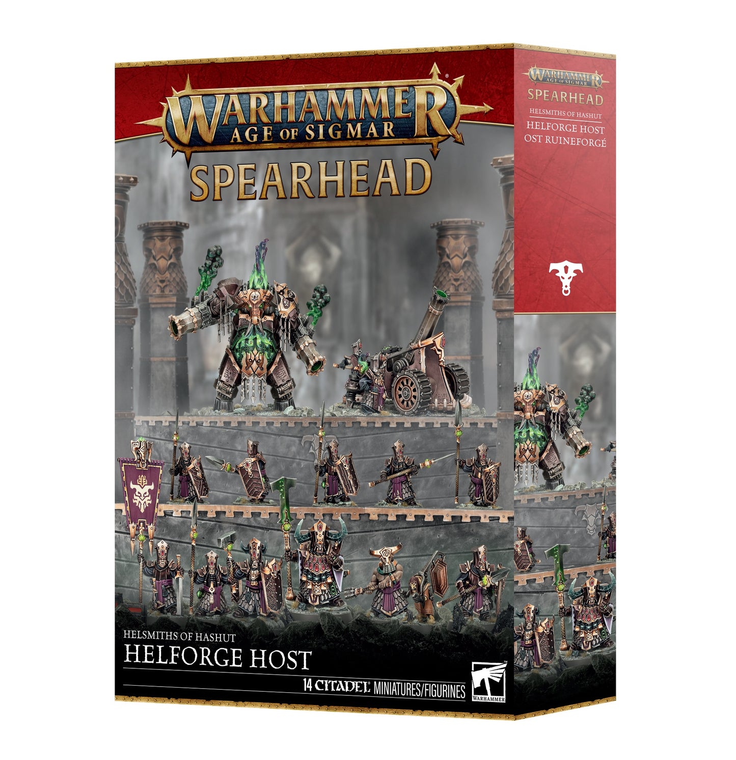 Spearhead Helsmiths Of Hashut Helforge Host