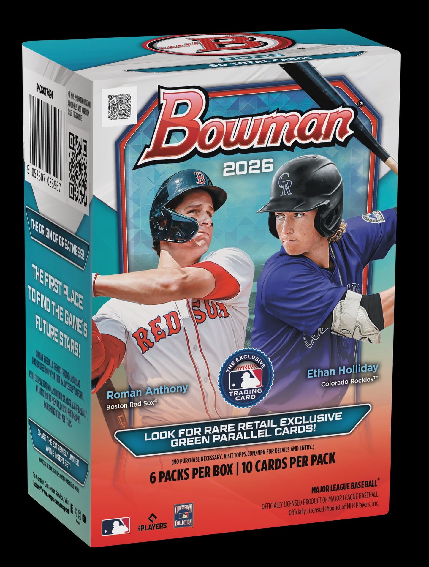 Topps Bowman Baseball 2026 Value Box