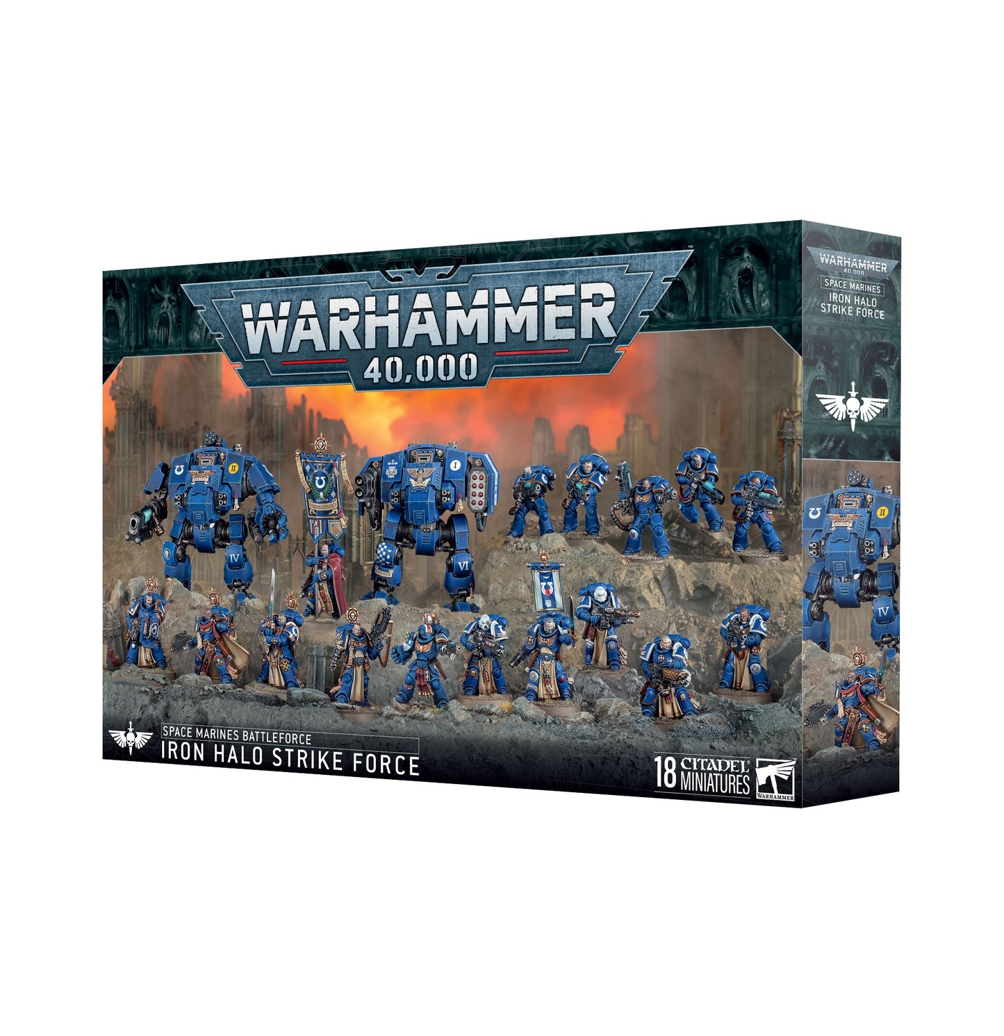 Space Marines Iron Halo Strike Force Battleforce (PRE ORDER) (WAVE 2 - DEC 6)