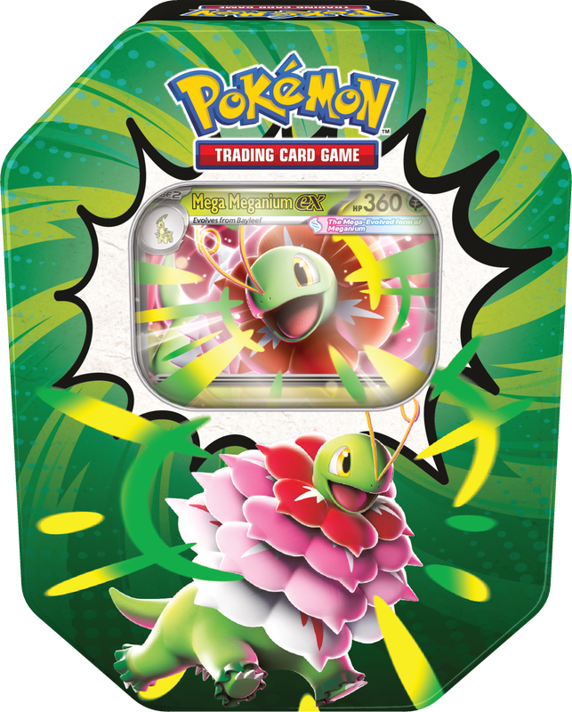 Pokemon TCG Mega Evolution Ascended Heroes Tin Meganium ex (EN)