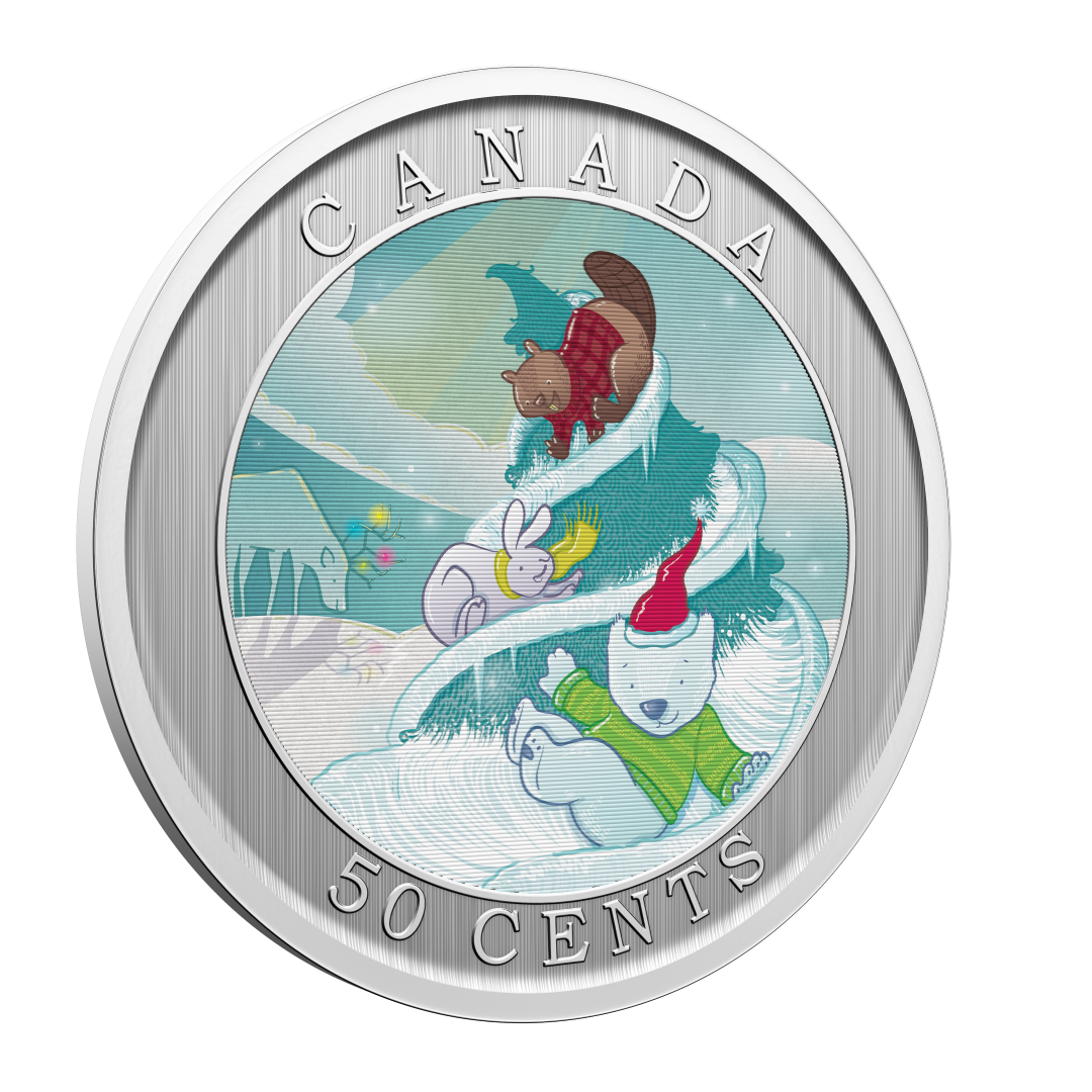 2025 50-Cent 35mm NPS Lenticular - Whimsical Holiday Tree (251699)