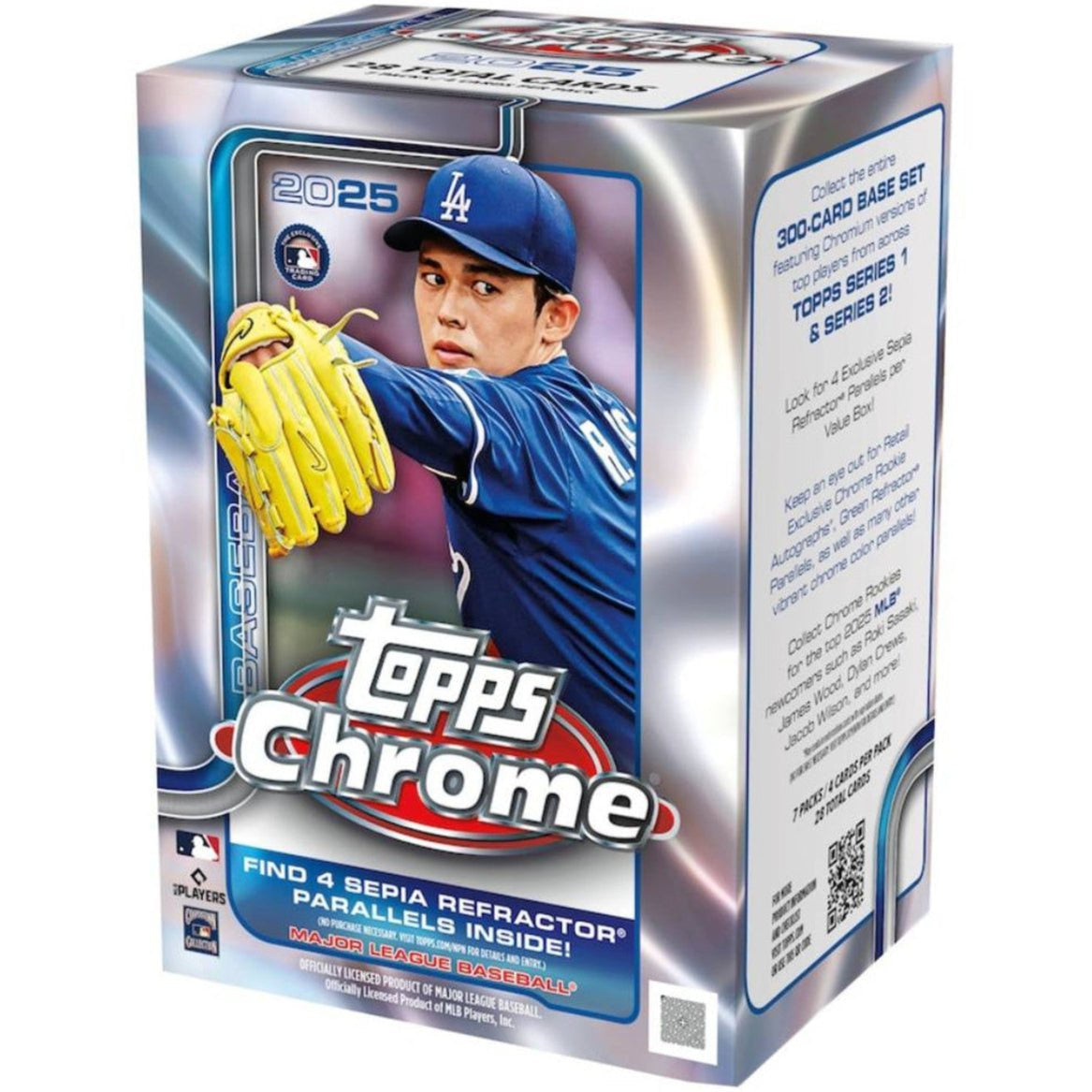 2025 Topps Chrome Baseball Blaster Value Box