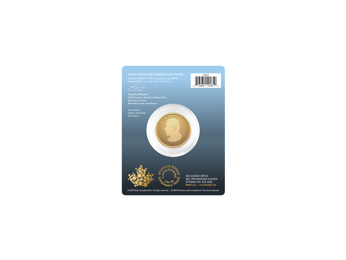 2026 $200 1 oz. 99999Au - Our Purest Bison (Premium Bullion)(253060)