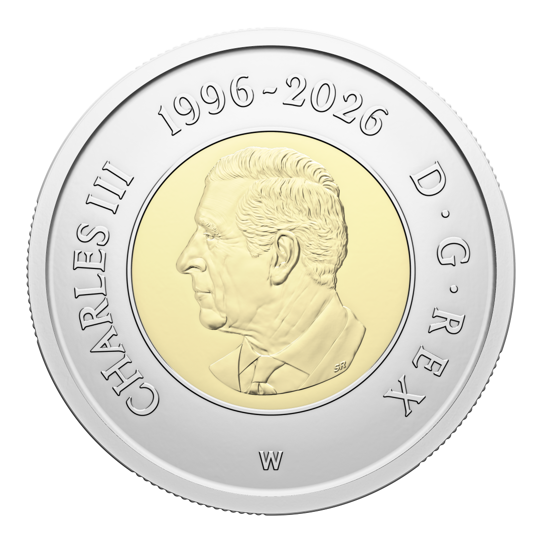 2026 Collector’s Edition Non-Circulation $2 Special Wrap Roll: 30th Anniversary of the Toonie