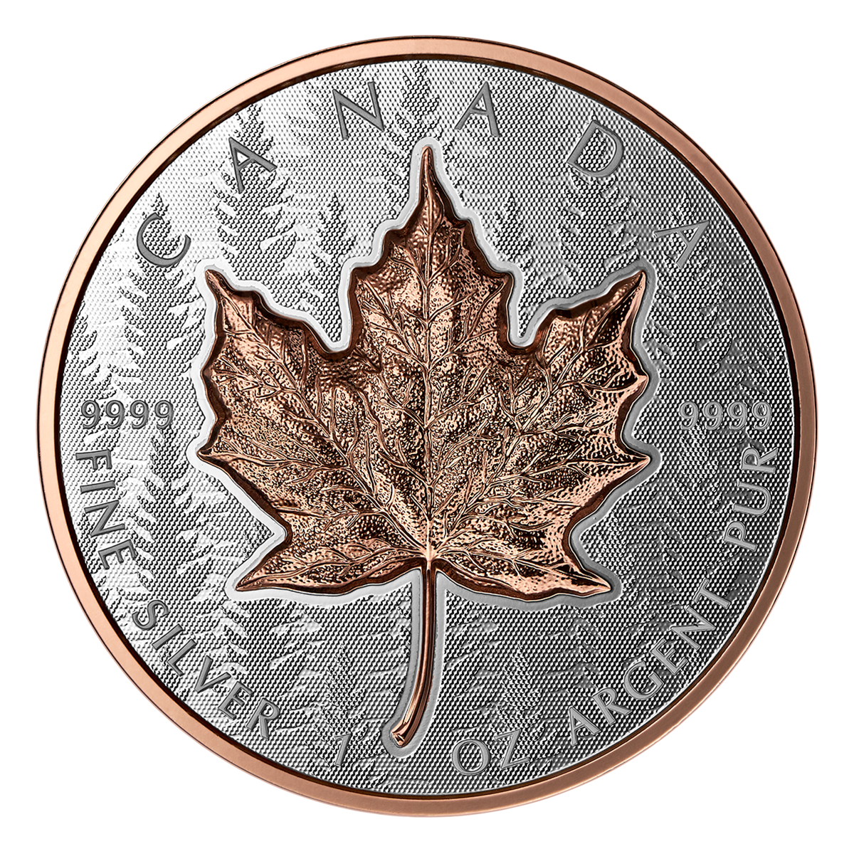 Silver Maple Leaf – 1-oz. Fine Silver Ultra-High Relief Coin (2025)
