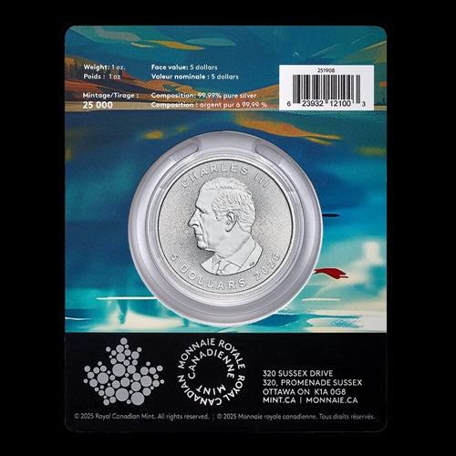 2026 $5 1 oz 9999Ag - Treasured Maple Leaf SML: Celebration Privy Mark (Premium Bullion) (251908)