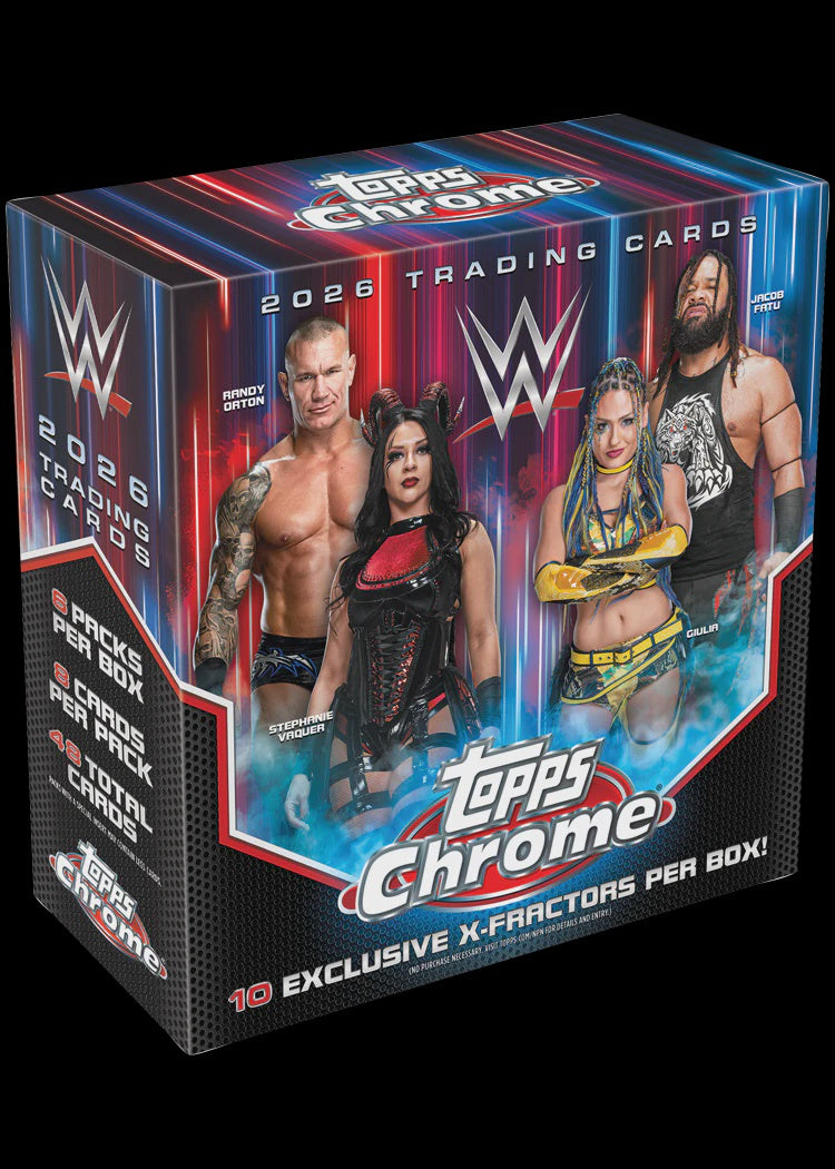 Topps Chrome WWE Mega Box 2026