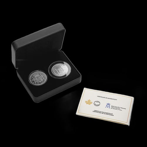 Fine Silver Coins - History of Canadian Currencies: The Spanish Dollar ( 254512)