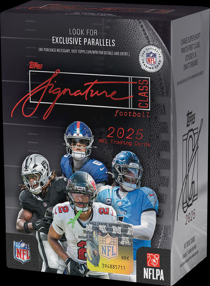 Topps Signature Class Football 2025 Value Box