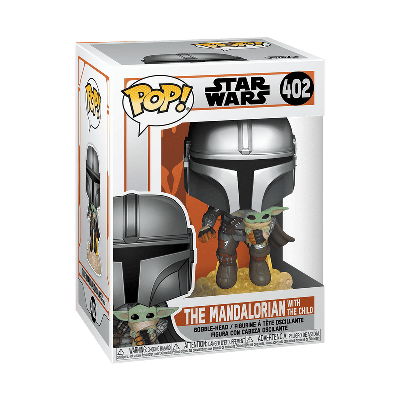 Pop! Mandalorian Mando Flying with Jet Pack