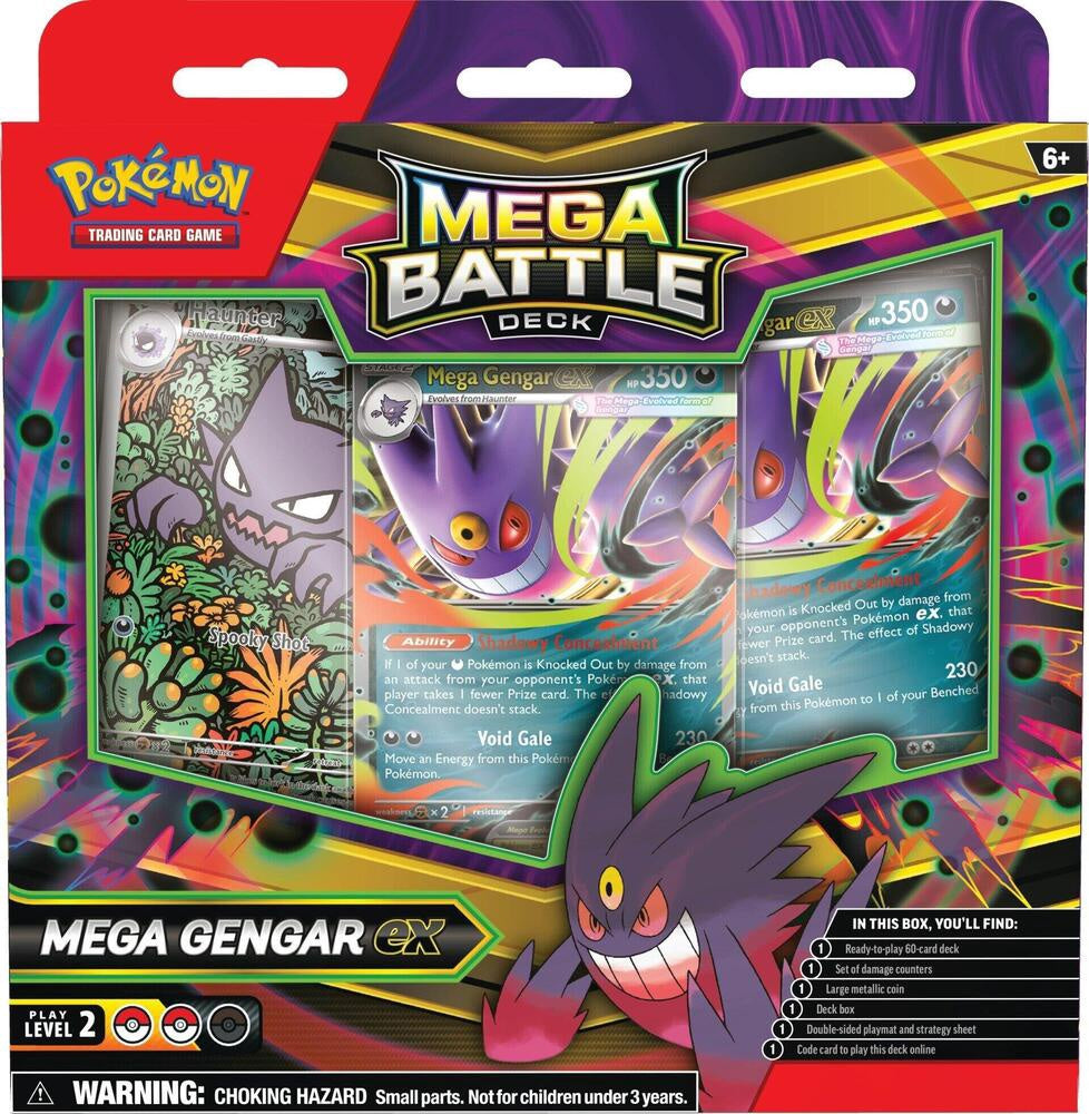 Pokemon - ex Battle Decks - Mega Gengar Ex