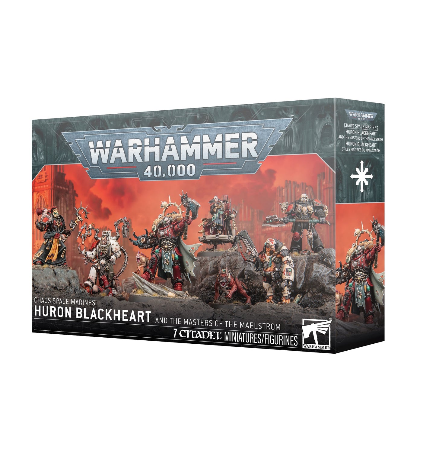 Chaos Space Marines Huron Blackheart (PRE ORDER) (WAVE 2 - RELEASE MAR 7)
