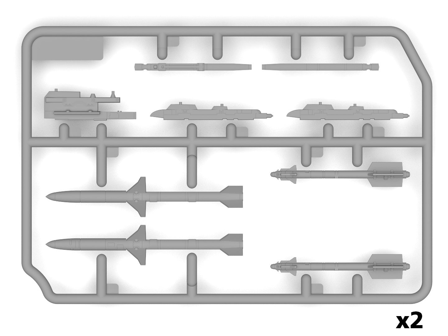 ICM 1/72 MiG-29 of Ukrainian Air Forces with JDAM-ER bombs