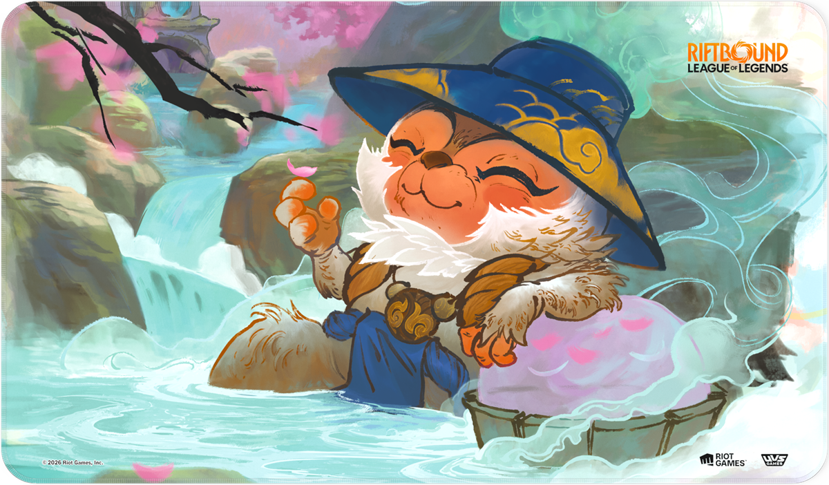Riftbound League of Legends TCG Spiritforged Playmat - Spirit Blossom Teemo