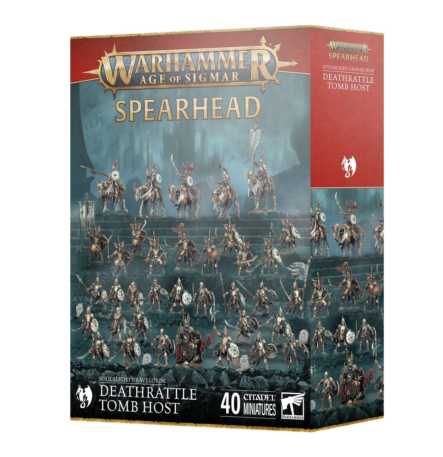 Soulblight Gravelord Deathrattle Tomb Host Spearhead