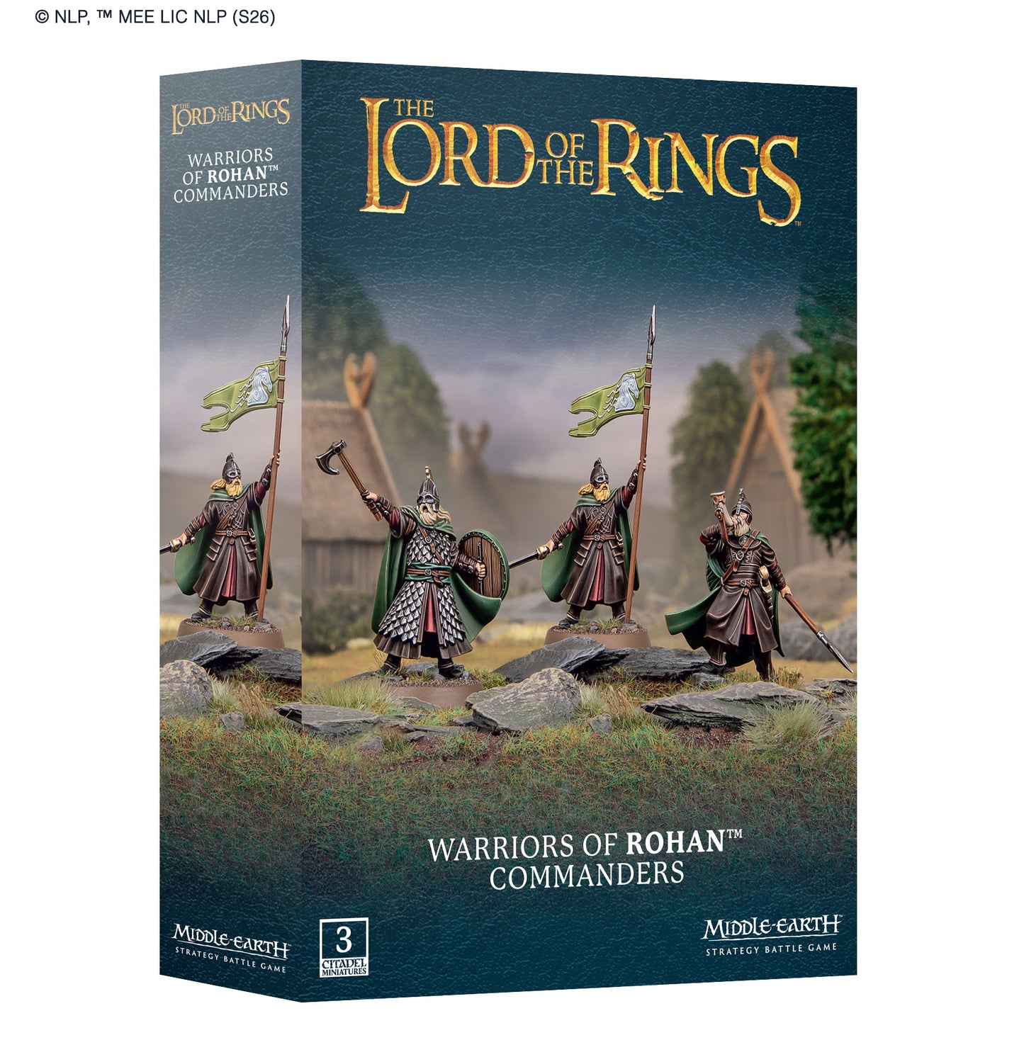 Middle Earth Warriors of Rohan Commanders