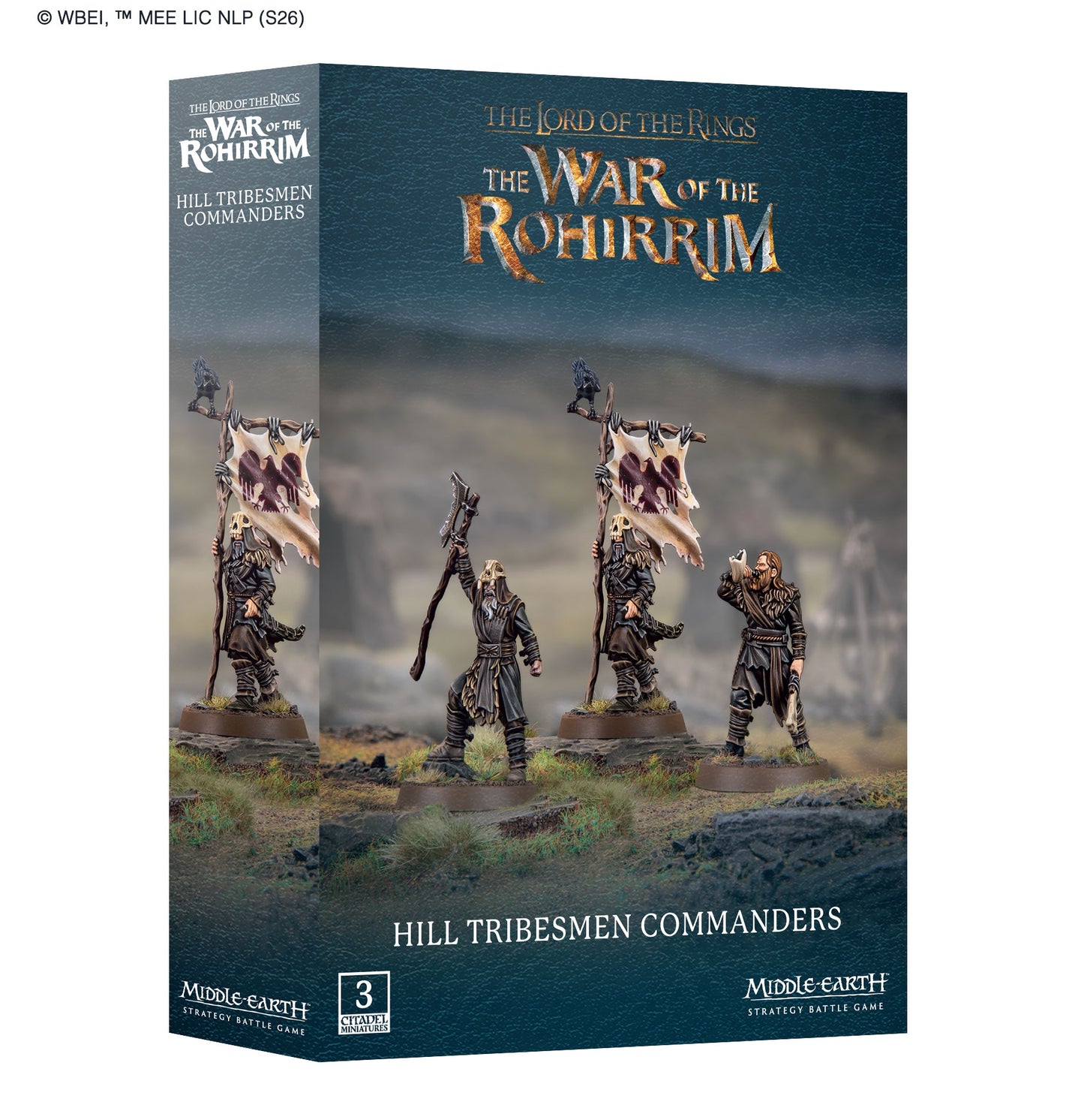 Middle Earth Hill Tribesmen Commanders
