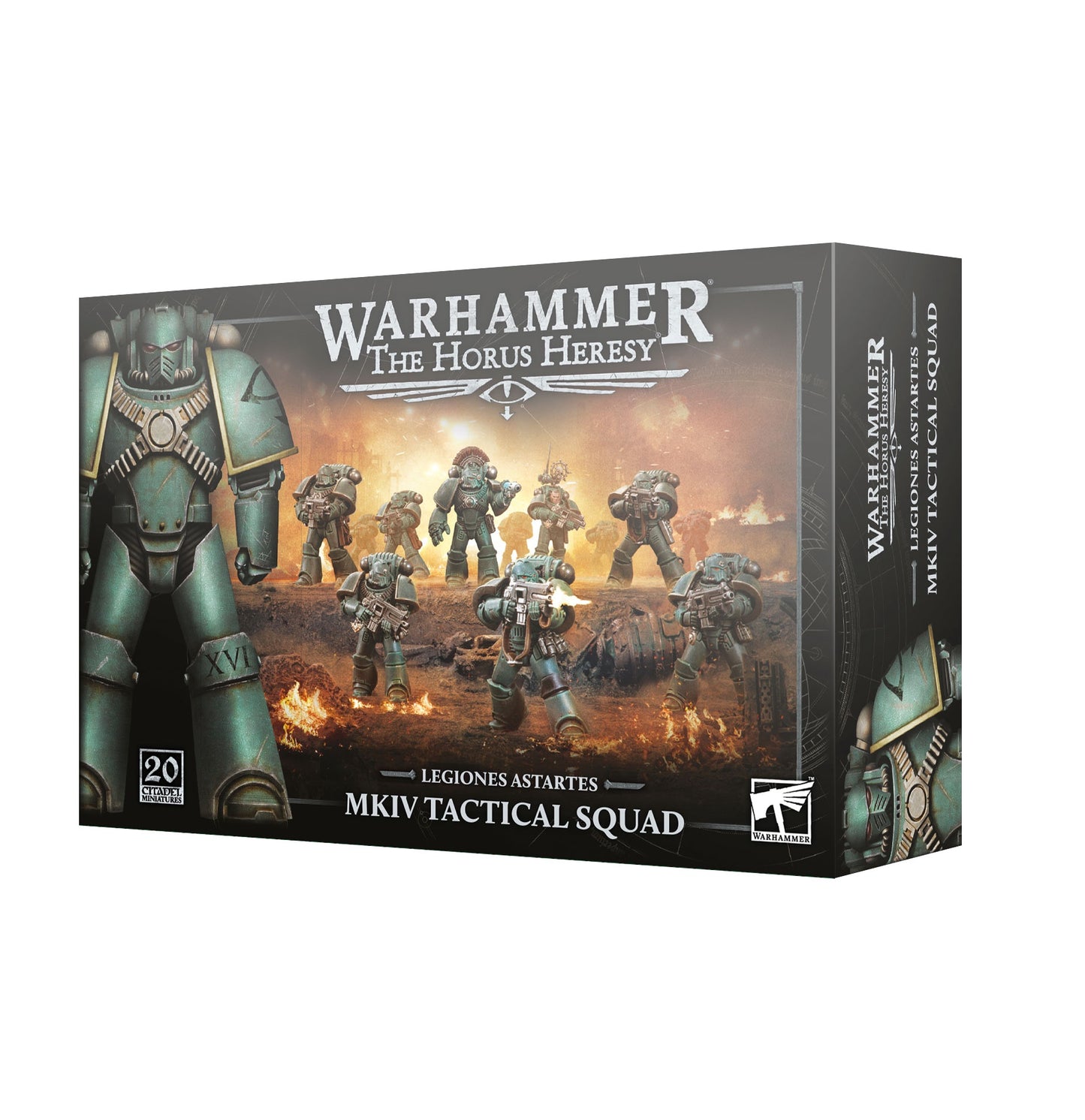 Legiones Astartes MkIV Tactical Squad (PRE ORDER) (RELEASE AUG 08)