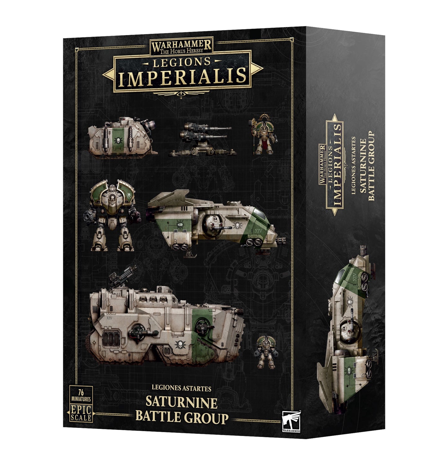 Legions Imperialis Legiones Astartes Saturnine Battle Group (PRÉCOMMANDE) (SORTIE LE 20 DÉCEMBRE)