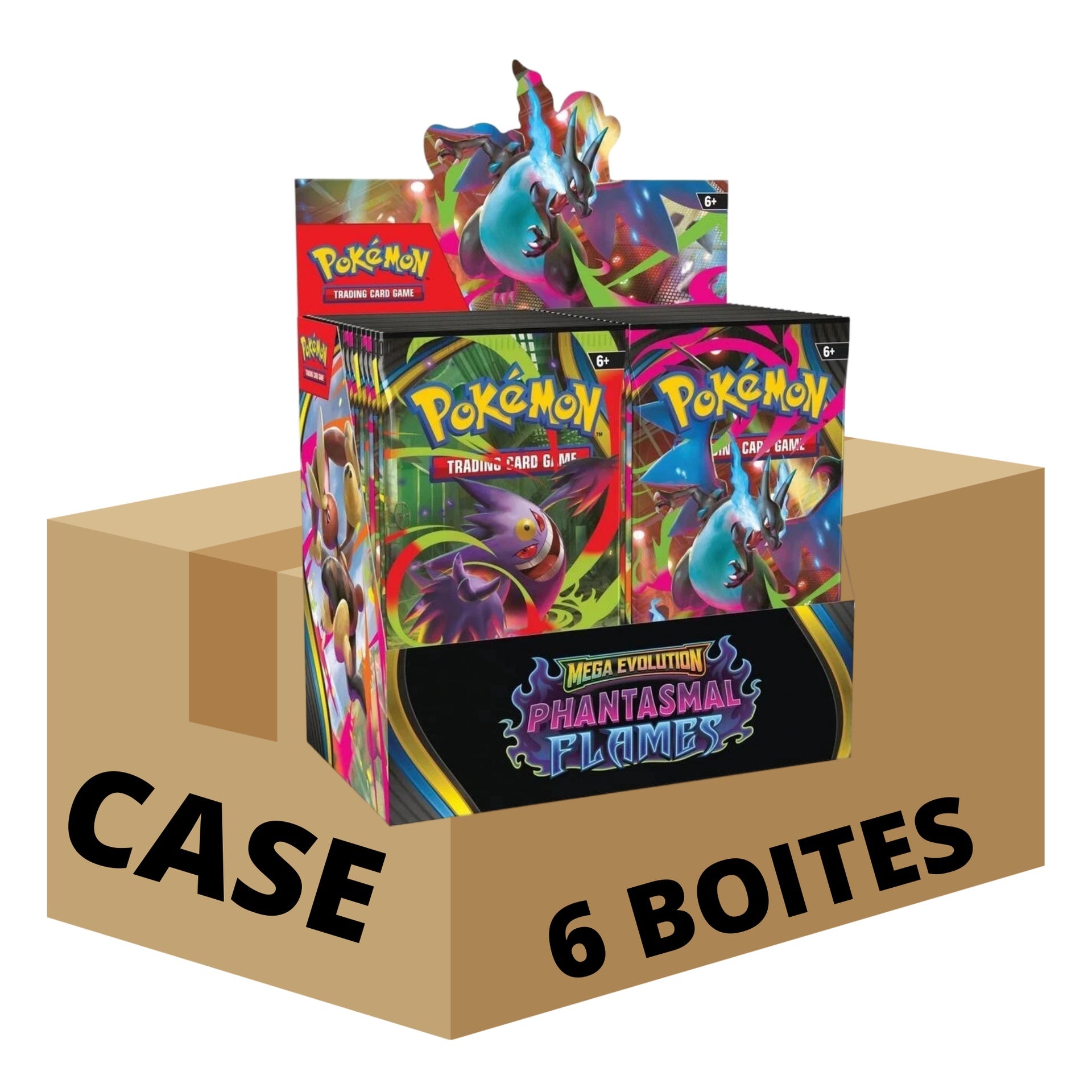 Pokemon Me02 Phantasmal Flames Booster Case – Kingdom of the Titans
