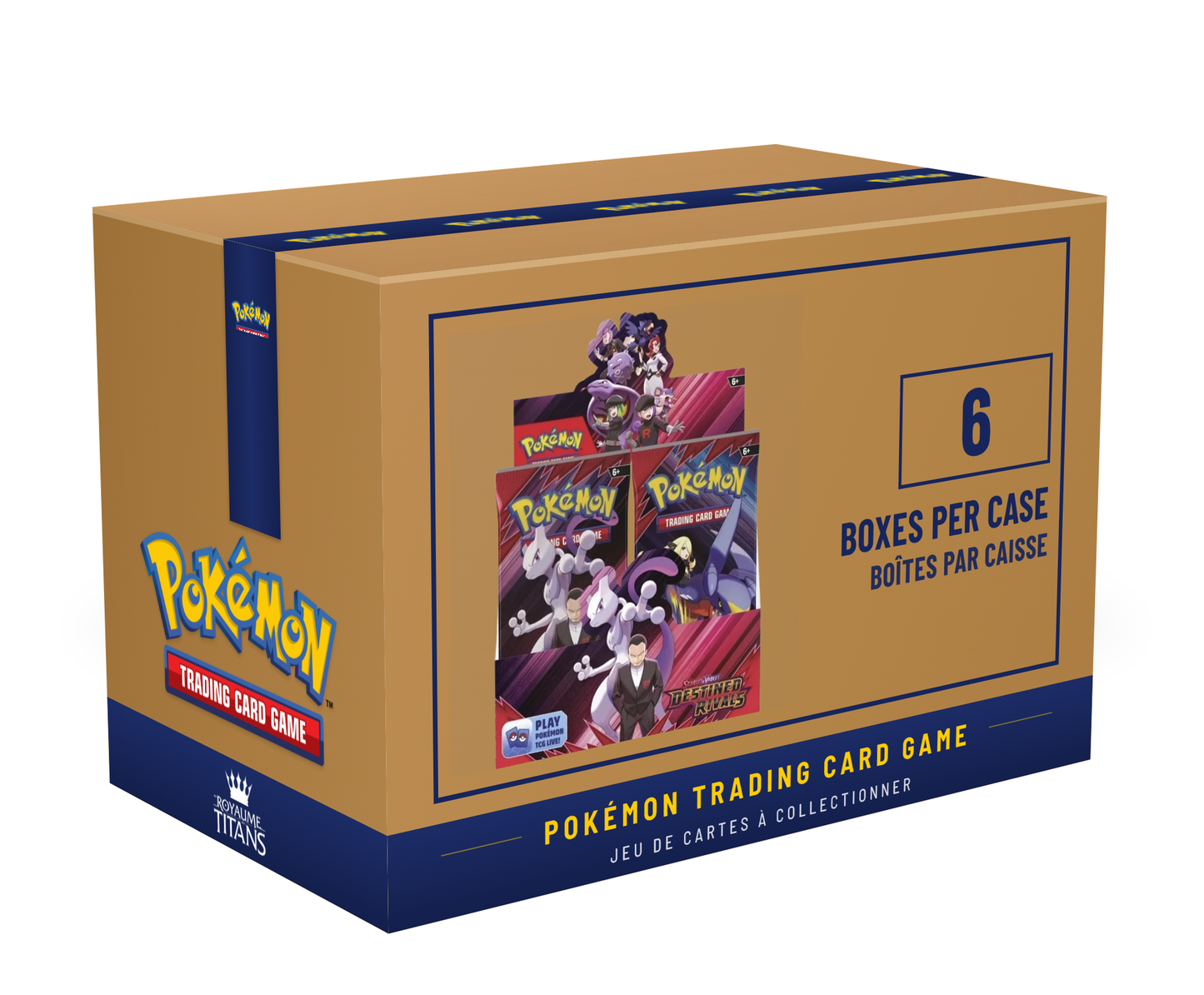 Pokémon TCG SV10 Destined Rivals Booster Display Box Case (EN)