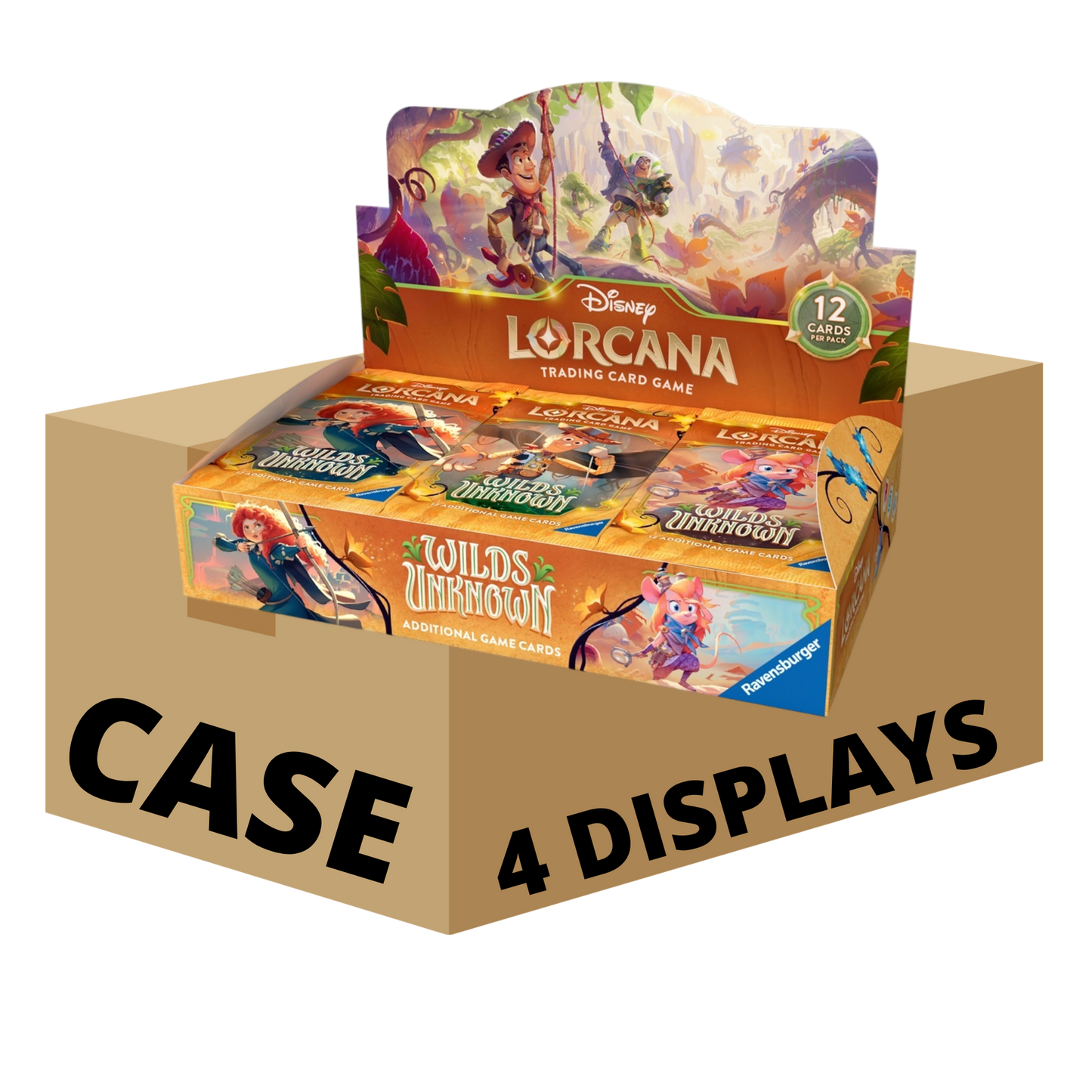 Disney Lorcana Wilds Unknown Booster Box Case (EN) (PRE ORDER)