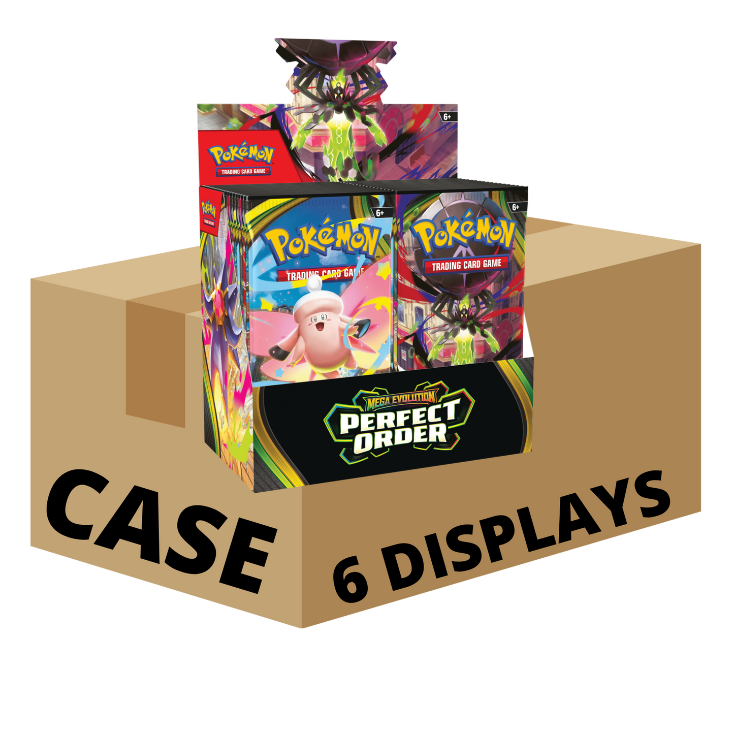 Pokemon TCG ME03 Perfect Order Booster Box Display Case (EN)
