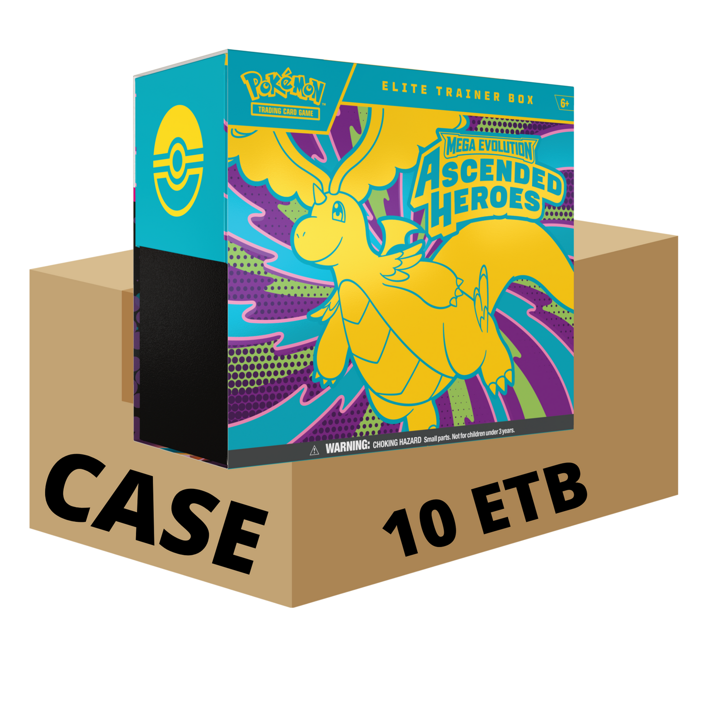 Pokemon TCG ME2.5 Ascended Heroes Elite Trainer Boxes Case (EN)