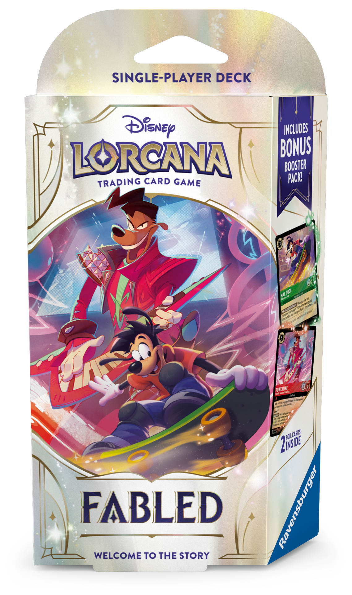Deck de démarrage Disney Lorcana Set 9 Fabled Standout Headliners (EN)