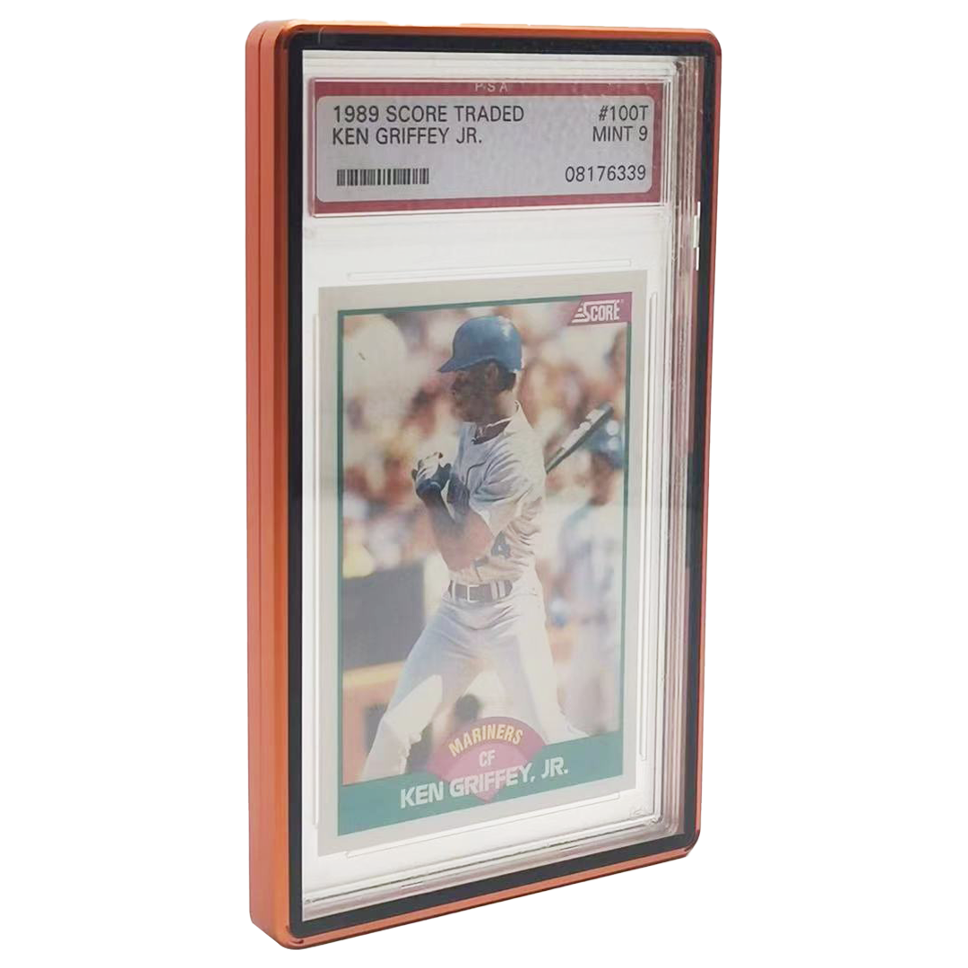 EVORETRO Magnetic Case bumper for PSA slab Graded Card - Orange