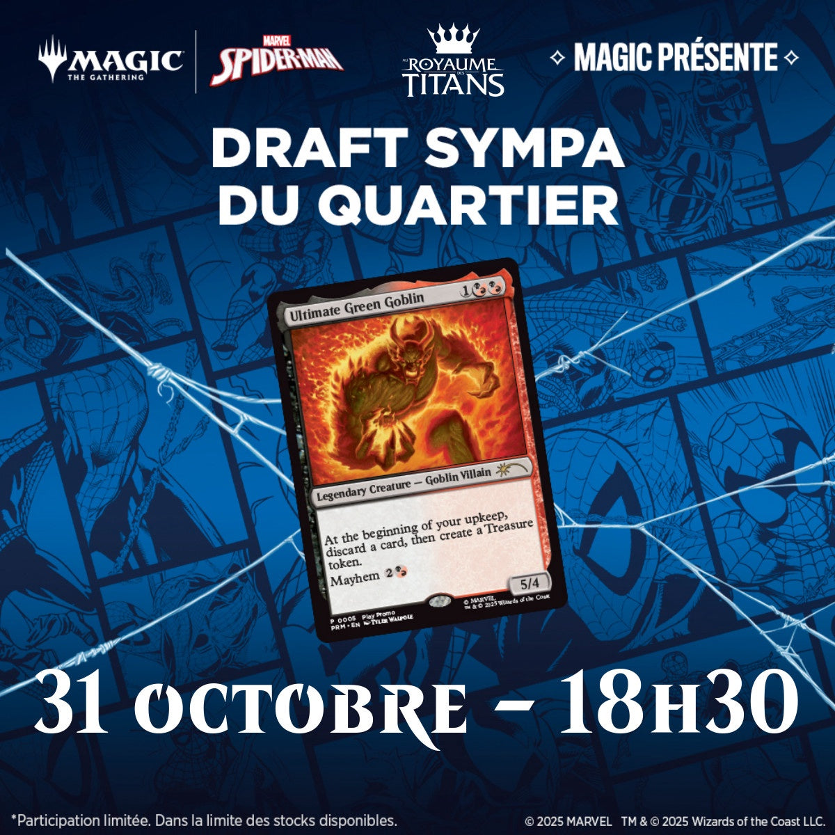FNM Friendly Neighborhood Draft - 31 octobre 18h30