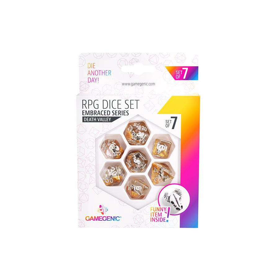 Embraced Series: Death Valley: RPG Dice Set (7pcs)