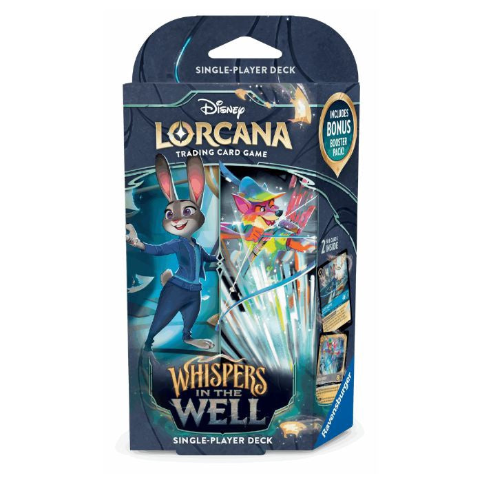 Disney Lorcana - Whispers in the well: Starter Deck – On The Case (Sapphire & Steel) (EN)