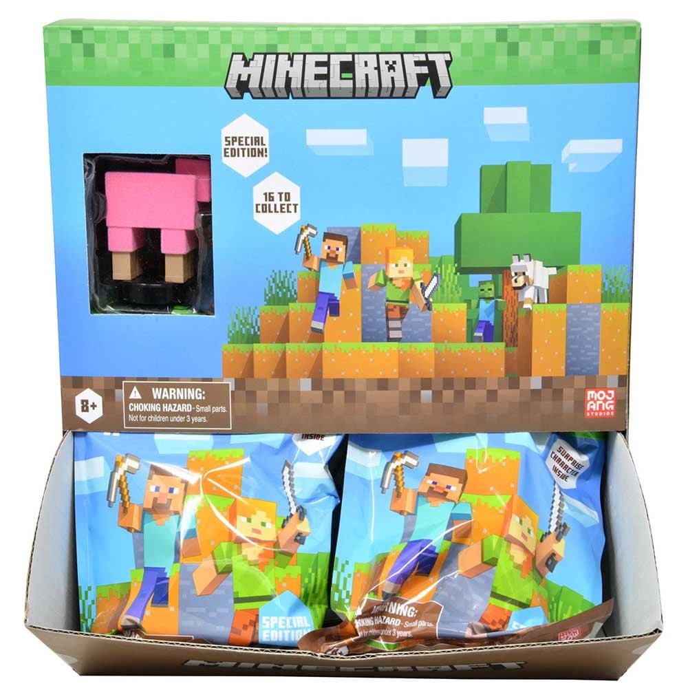Minecraft Flocked Blind Figures