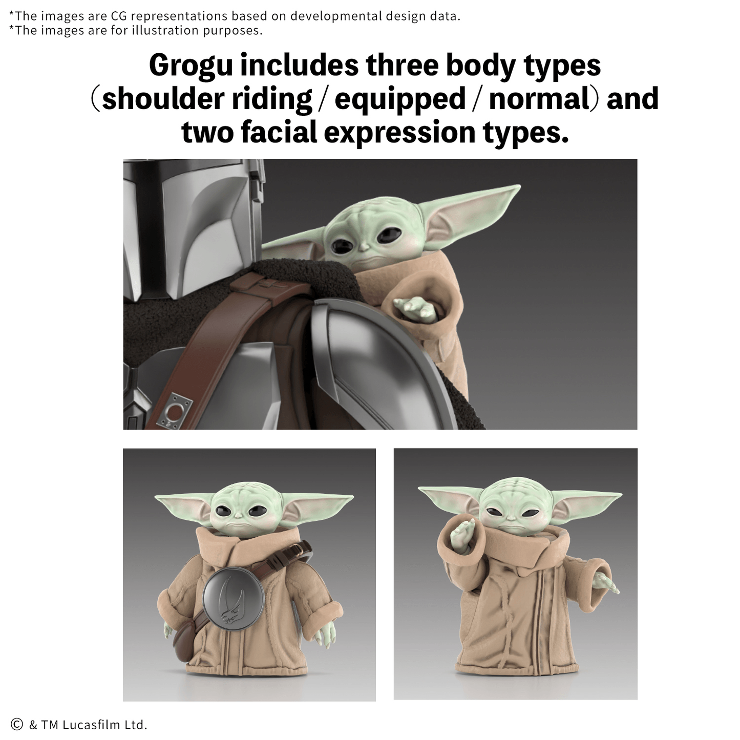 Bandai Star Wars: The Mandalorian And Grogu