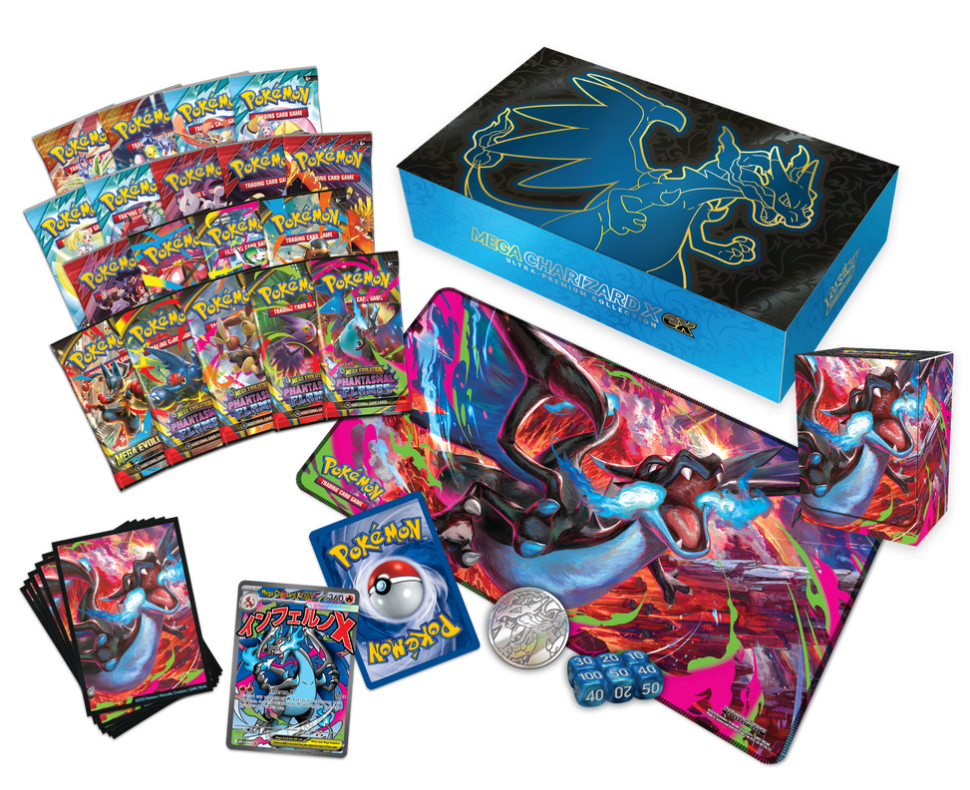 Pokémon - Méga-Dracaufeu X ex - Collection Ultra Premium
