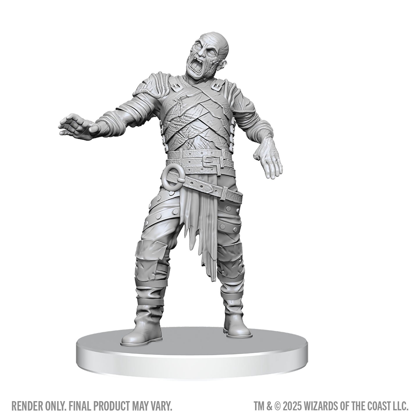 D&D Unpainted Minis Wv28 Swarm Of Rot Grubs & Rot Grub Victim