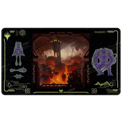 Ultra Pro Playmat MTG Edge Of Eternities Red Holofoil