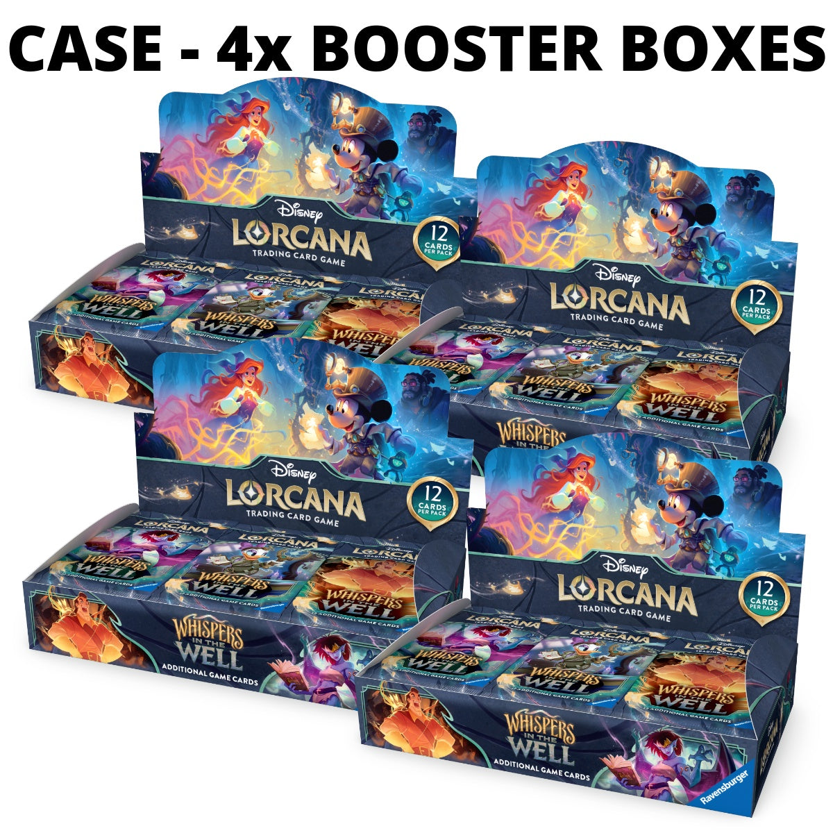 Disney Lorcana Set 10 Whispers in the Well Booster Box Case (EN) (PRE ORDER)