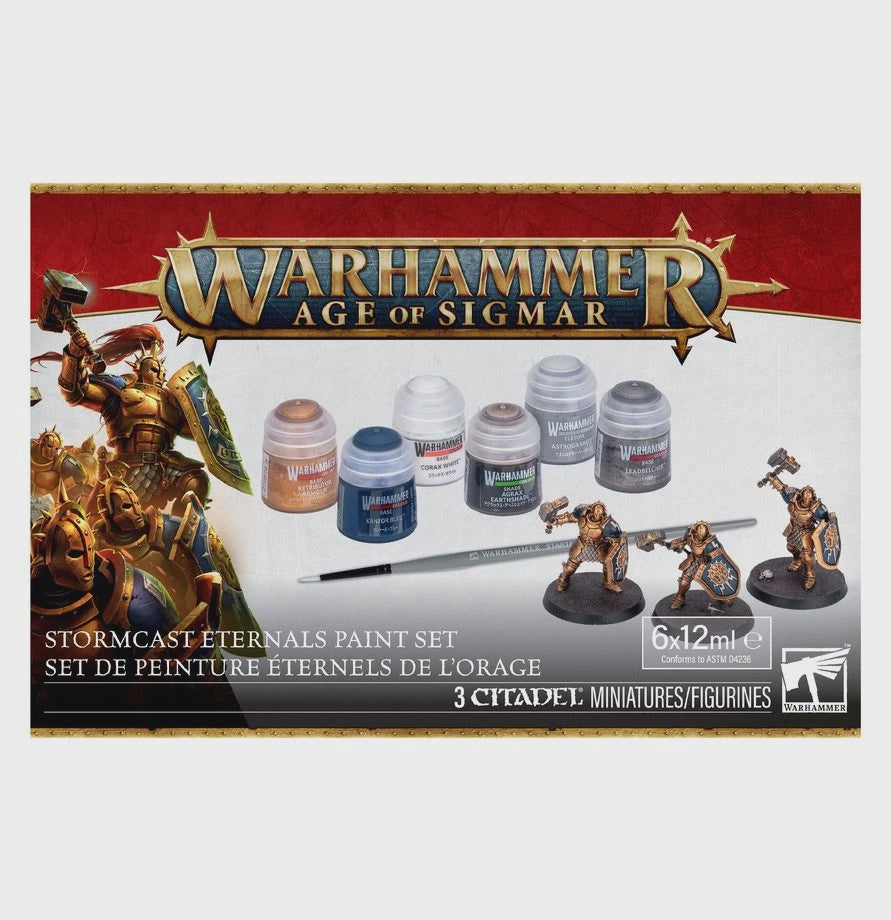 Warhammer Age of Sigmar: Stormcast Eternals Paint Set