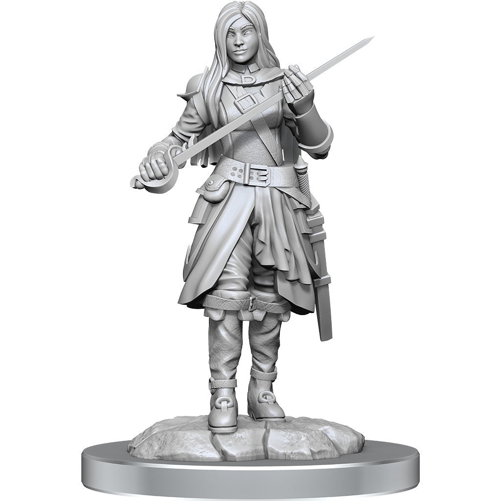 D&D Unpainted Minis Wv17 Half-elf Rogue Female