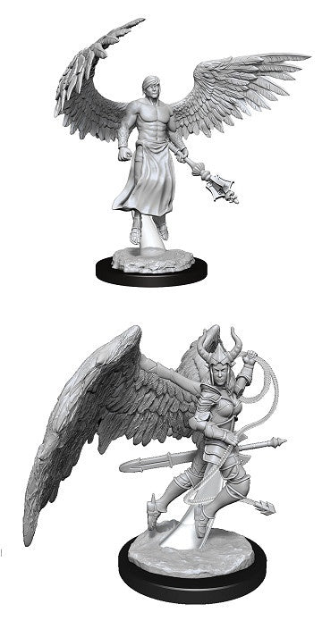 D&D Unpainted Minis Wv13 Deva And Erinyes