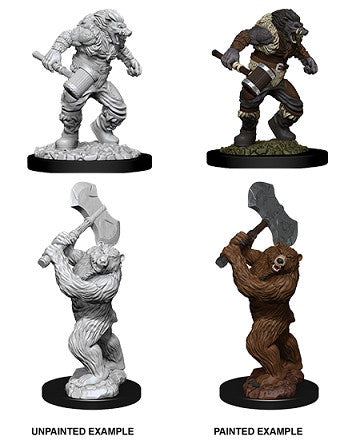 D&D Unpainted Minis Wv9 Wereboar And Werebear