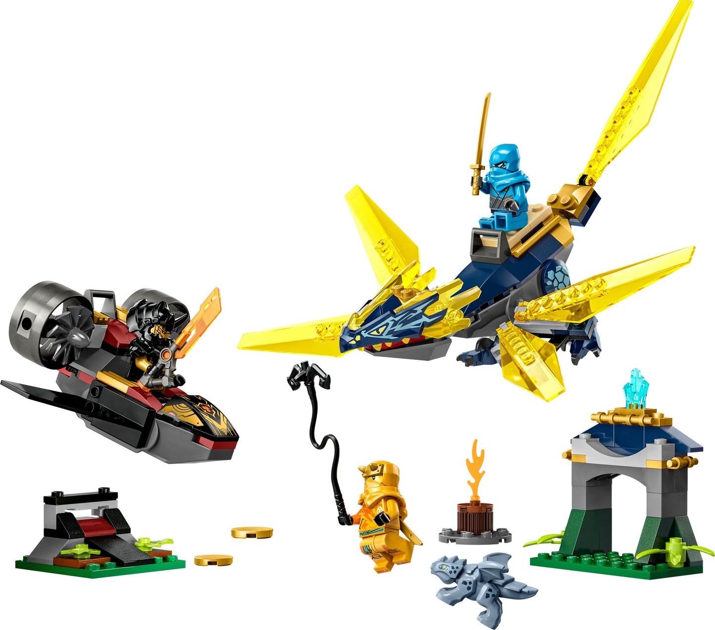 LEGO Nya and Arin's Baby Dragon Battle (71798)