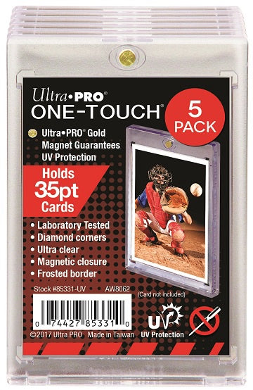 Ultra Pro 1 Touch 35pt Magnetic Holder 5-pack